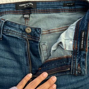 Kenneth Cole Slim fit jeans.